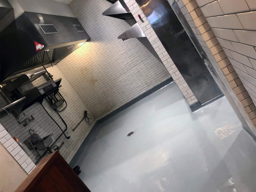 EPOXY COMMERICIAL KITCHEN FLOOR SYSTEM